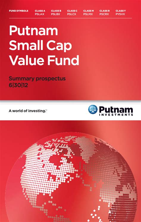 Putnam Small Cap Value Fund Class R (PSCRX) .